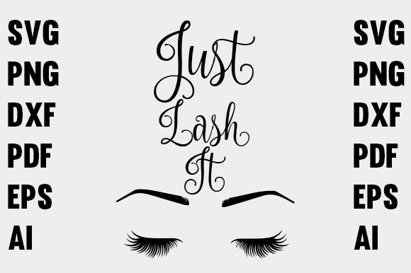 Lash T-shirt Design: Graphics & Print Templates for Real Publishing