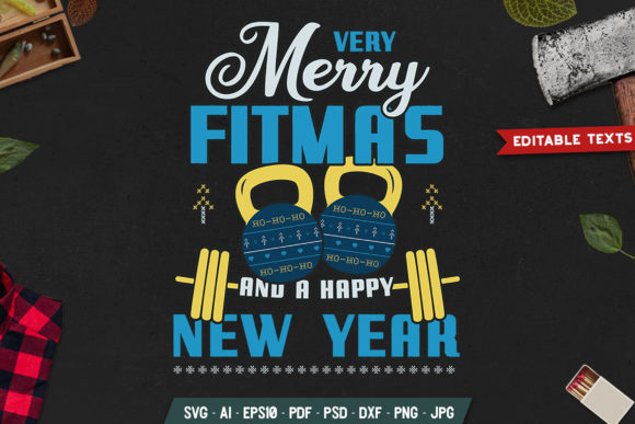Merry Fitmas and Happy New Year T-shirt