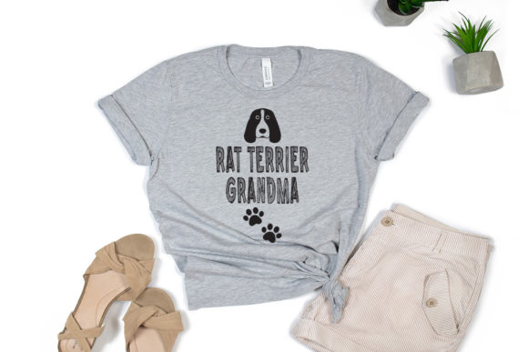 Rat Terrier Grandma Tshirt SVG EPS PNG Graphics